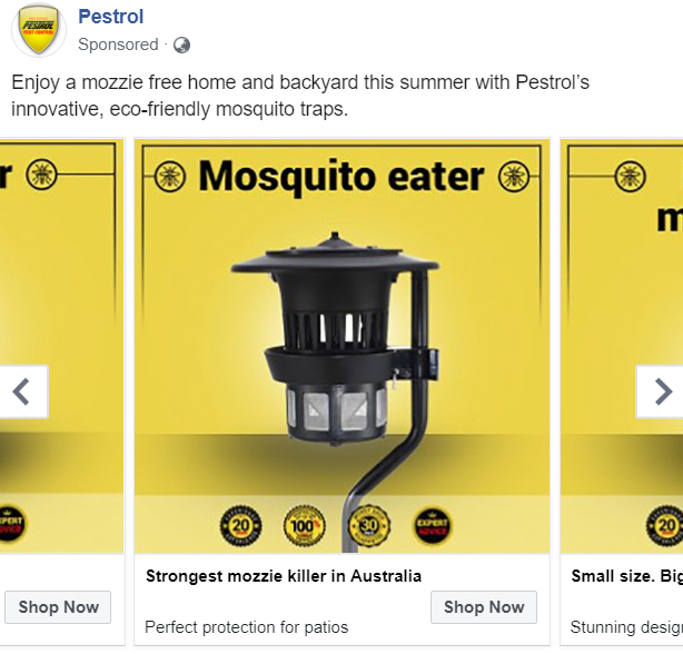 Pestrol Carousel Facebook Ad Card 2